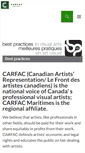 Mobile Screenshot of carfacmaritimes.org